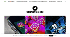 Desktop Screenshot of memristics.com